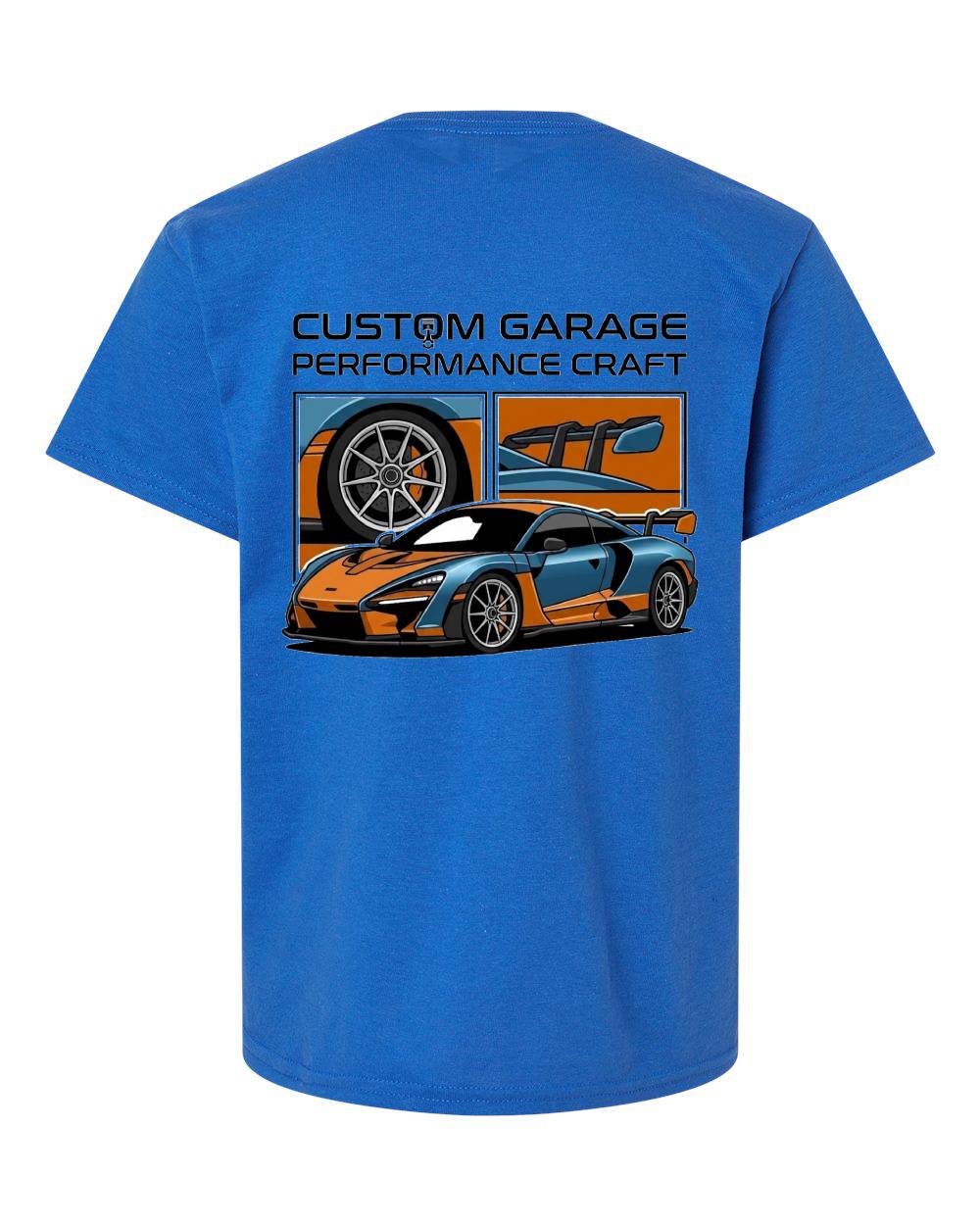 Custom Garage Performance Craft Kids T-Shirt