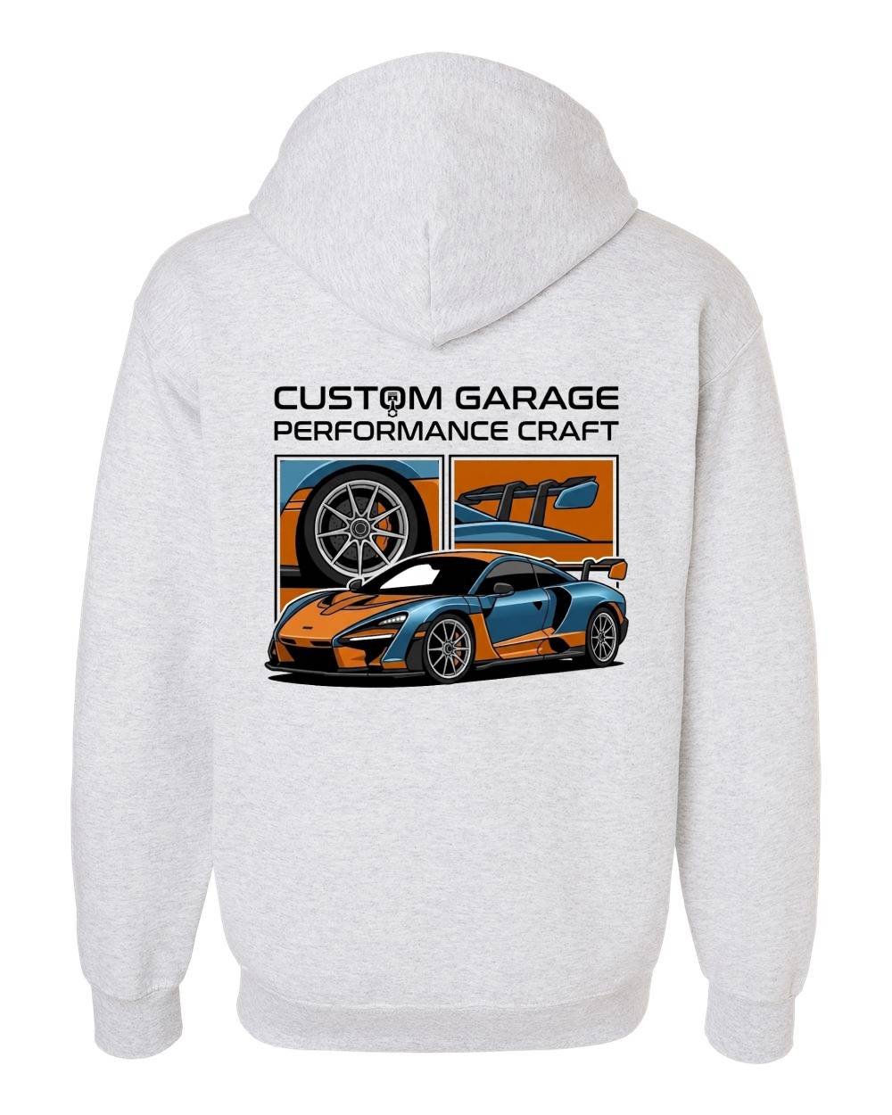 Custom Garage Performance Craft Zip Hoodie
