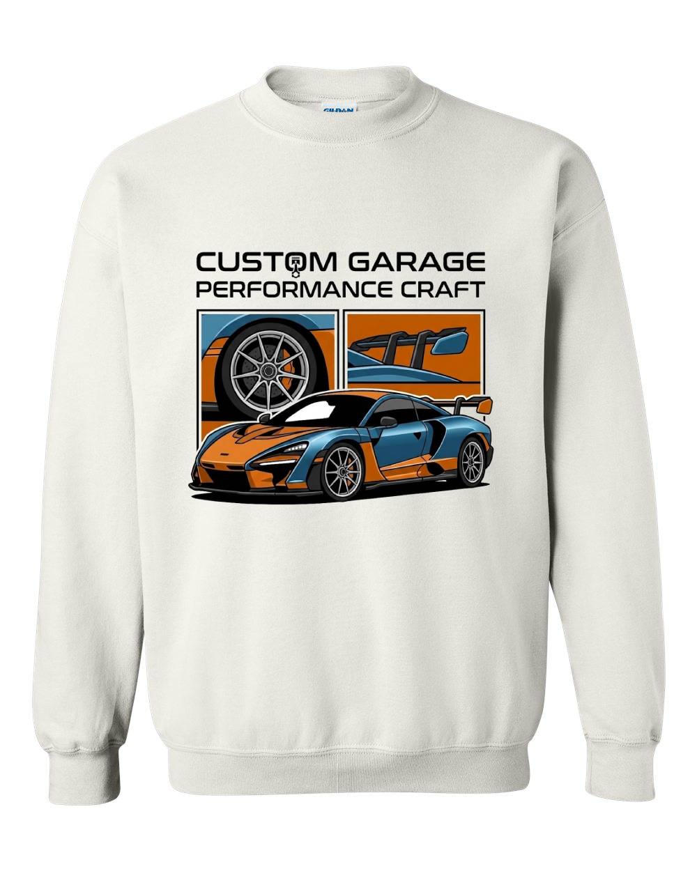 Custom Garage Performance Craft Crewneck Sweatshirt