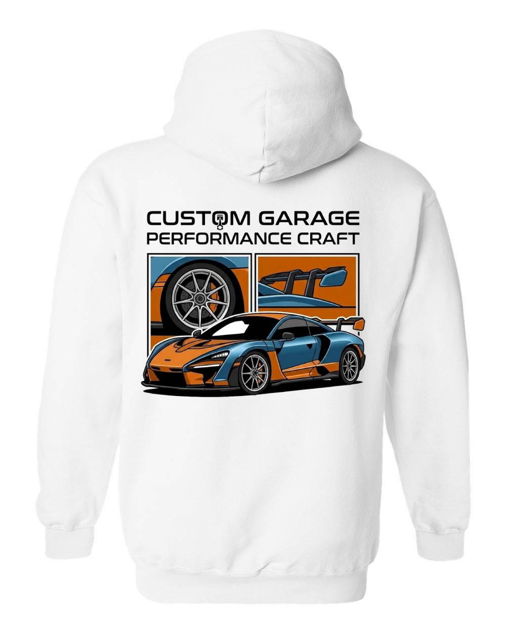 Custom Garage Performance Craft Zip Hoodie