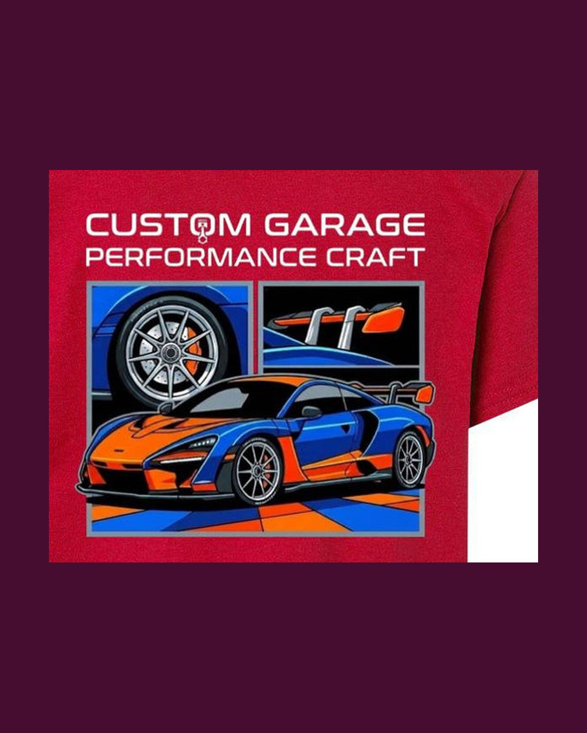 Custom Garage Performance Craft Kids T-Shirt design only