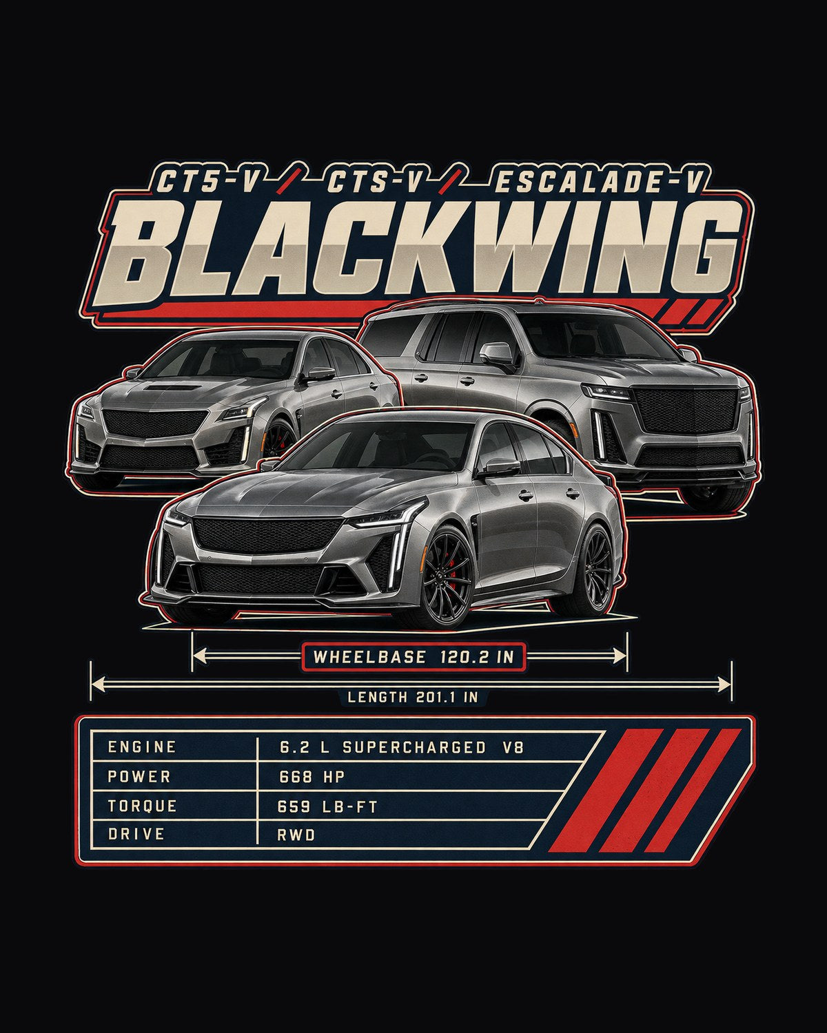 Charger SRT Hellcat Redeye Widebody Spec Poster Shirt, 2021-23 design only