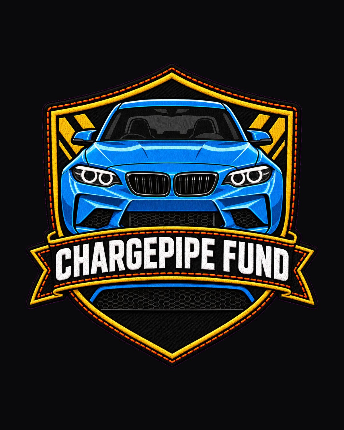 BMW M2 G87 Brake Duct Linocut Tee, 453 HP Manual Optional design only
