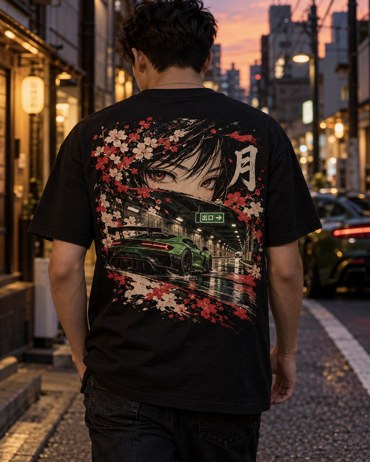Aston Martin Valkyrie Anime Girl Shirt, Hoodie & More T-Shirt Black worn hero