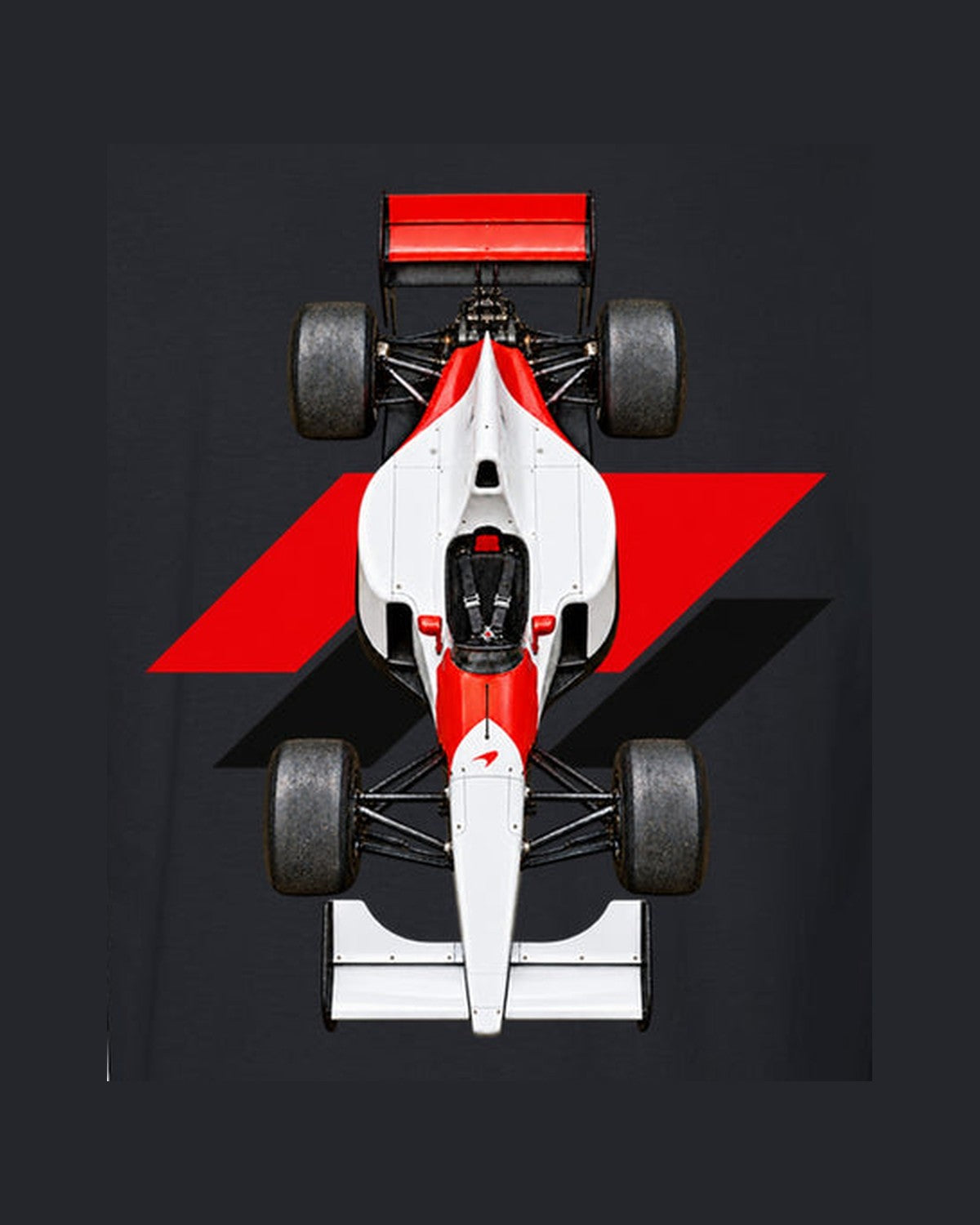 Mclaren MP4 6 1991 Classic F1 Overhead Poster Shirt, Formula 1 Tee design only