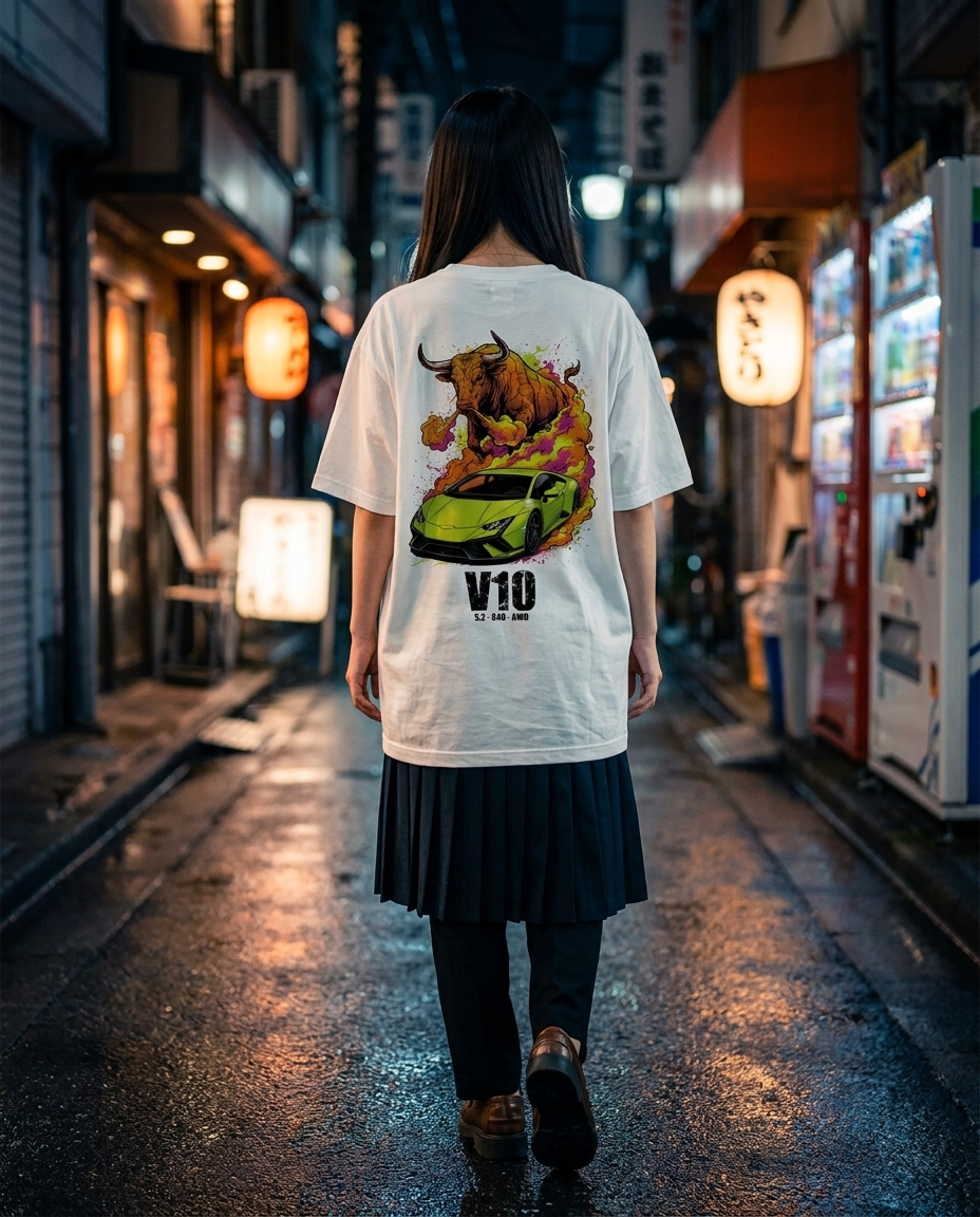 White T-Shirt street