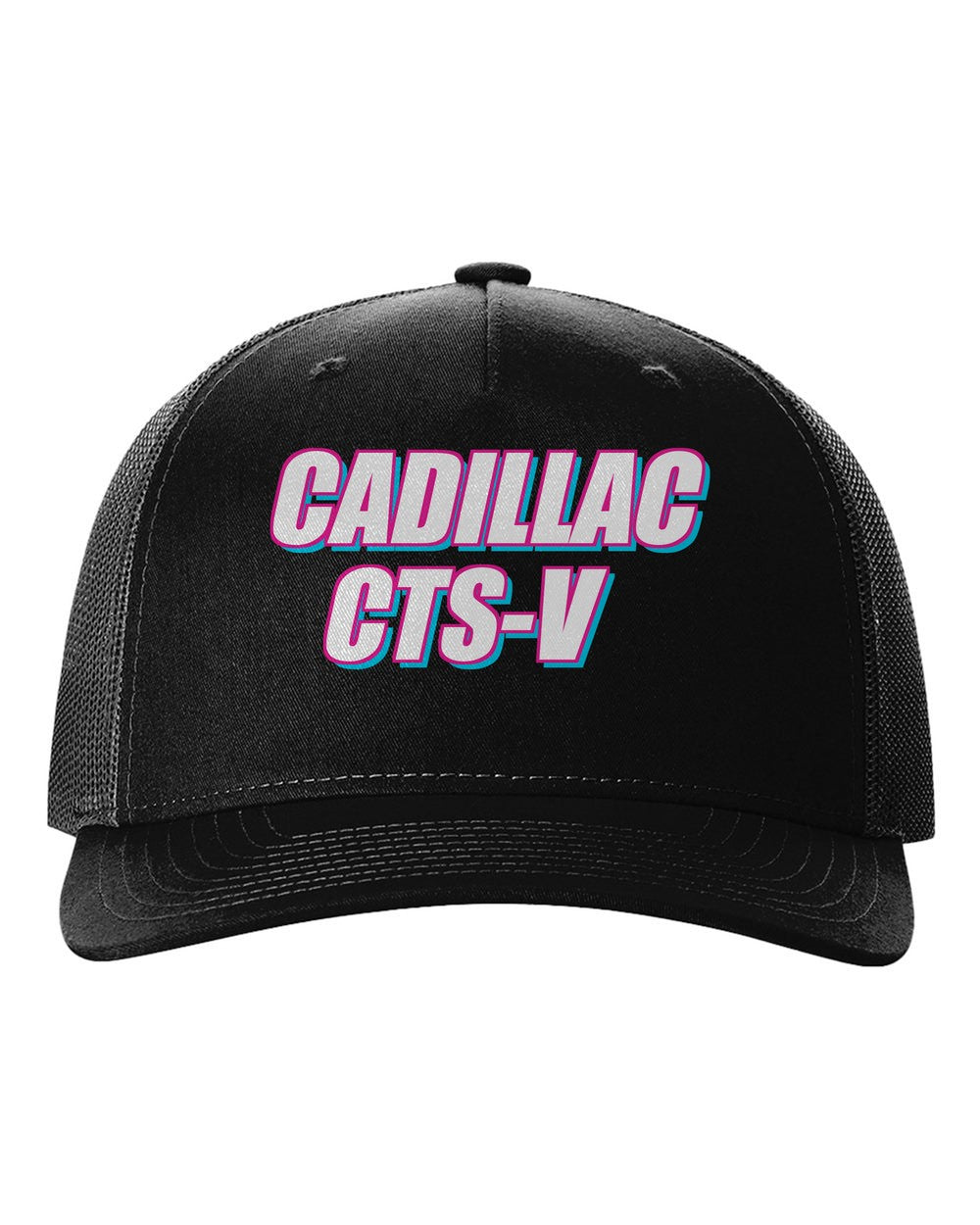 black hat front view with 車魂 mark