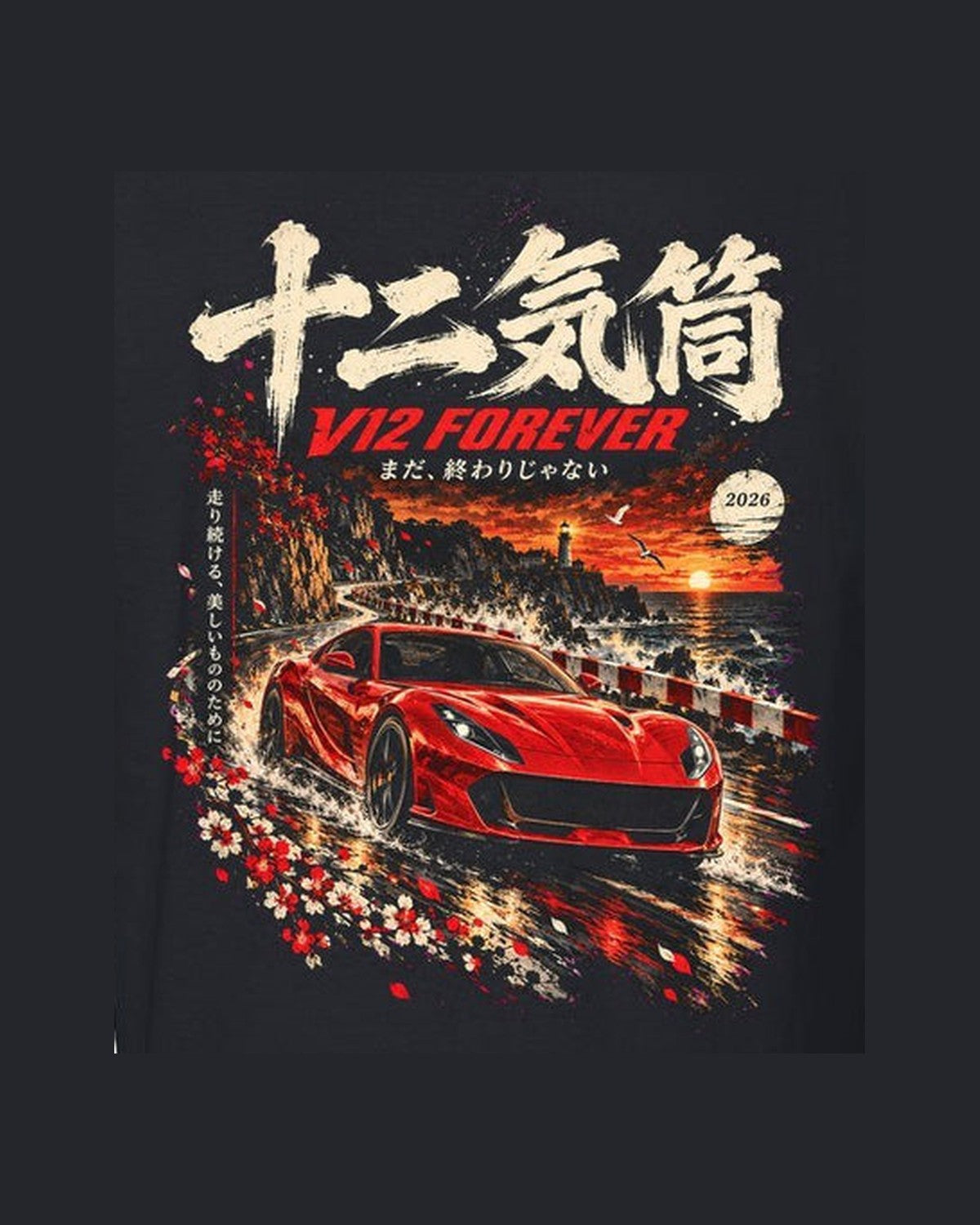 Ferrari 812 Superfast V12 Forever Shirt, Hoodie & More design only