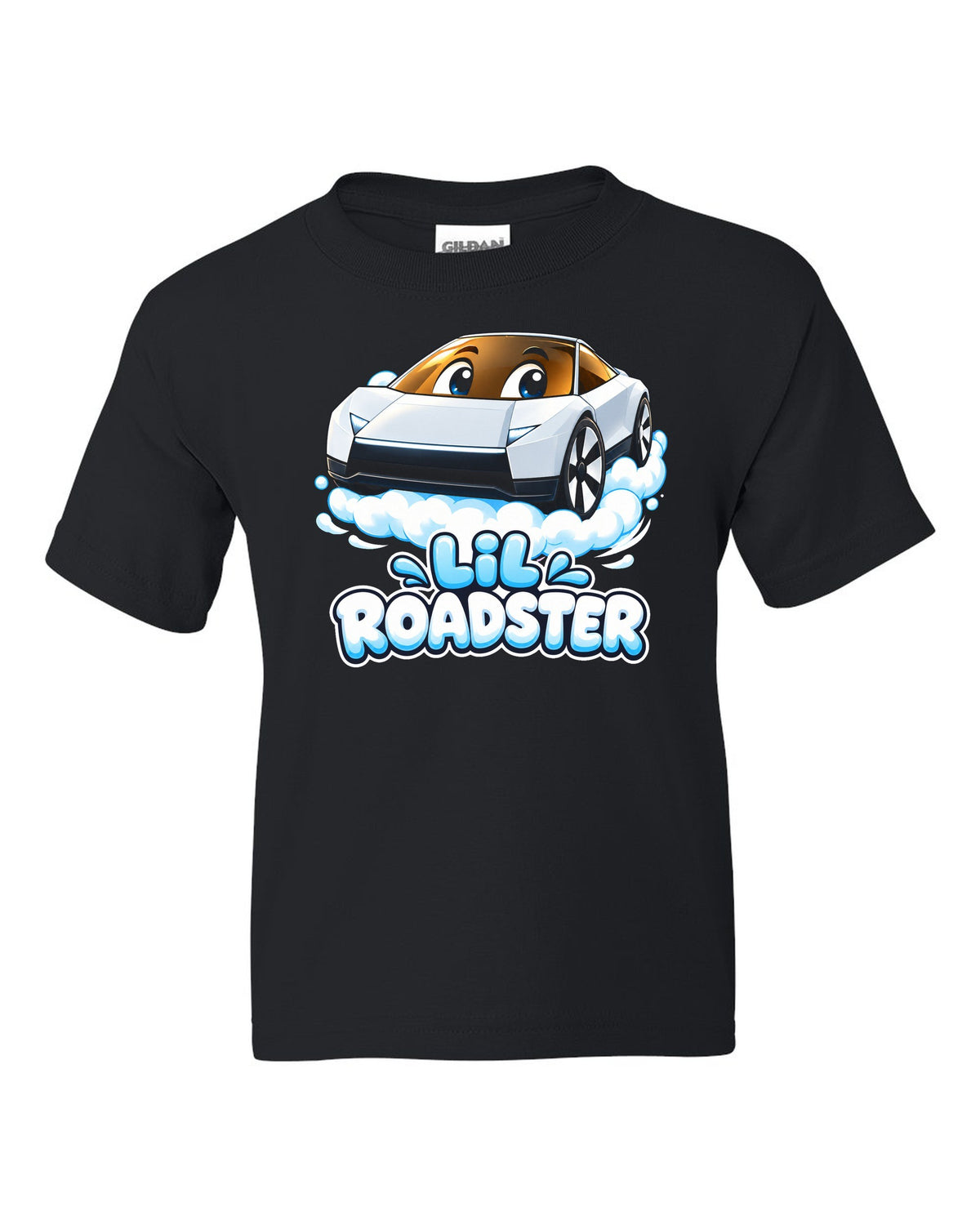 Lil Roadster Kids Tee Black front