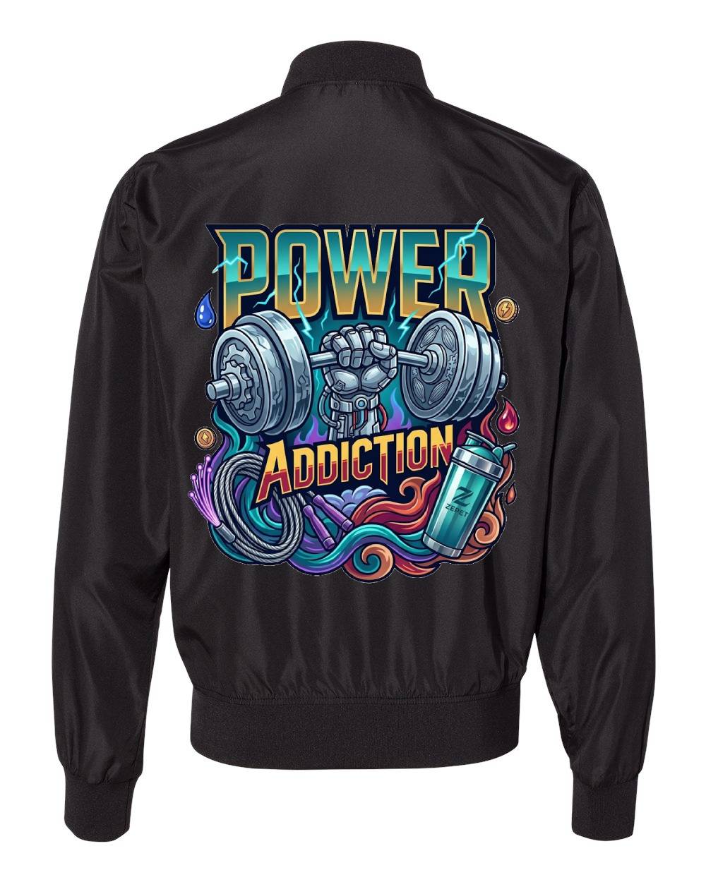 Power Addiction Bomber Jacket