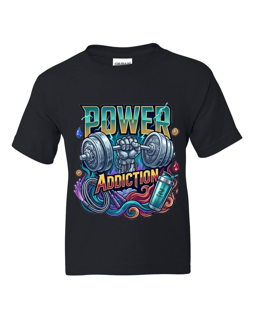 Power Addiction Kids T-Shirt