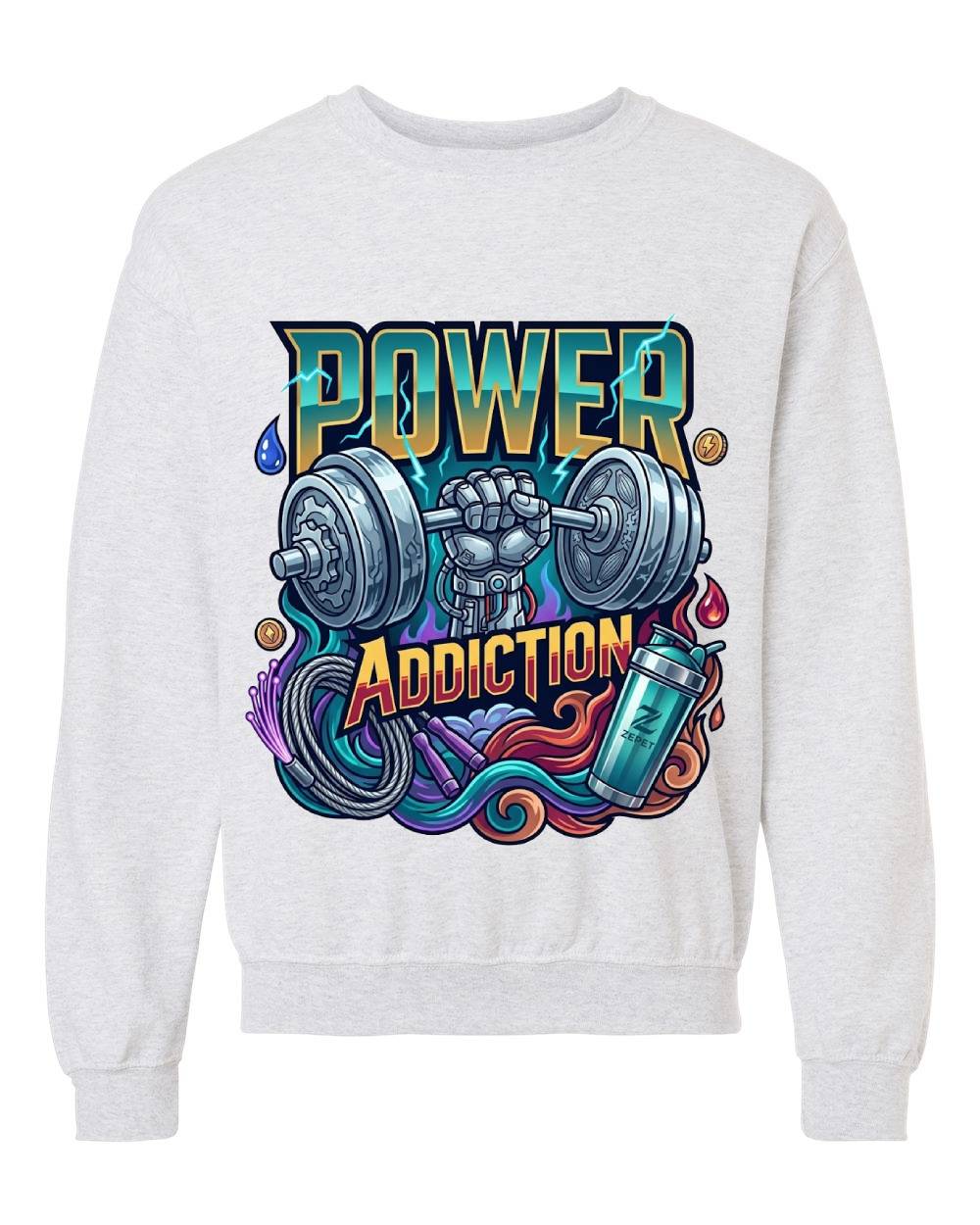Power Addiction Crewneck Sweatshirt