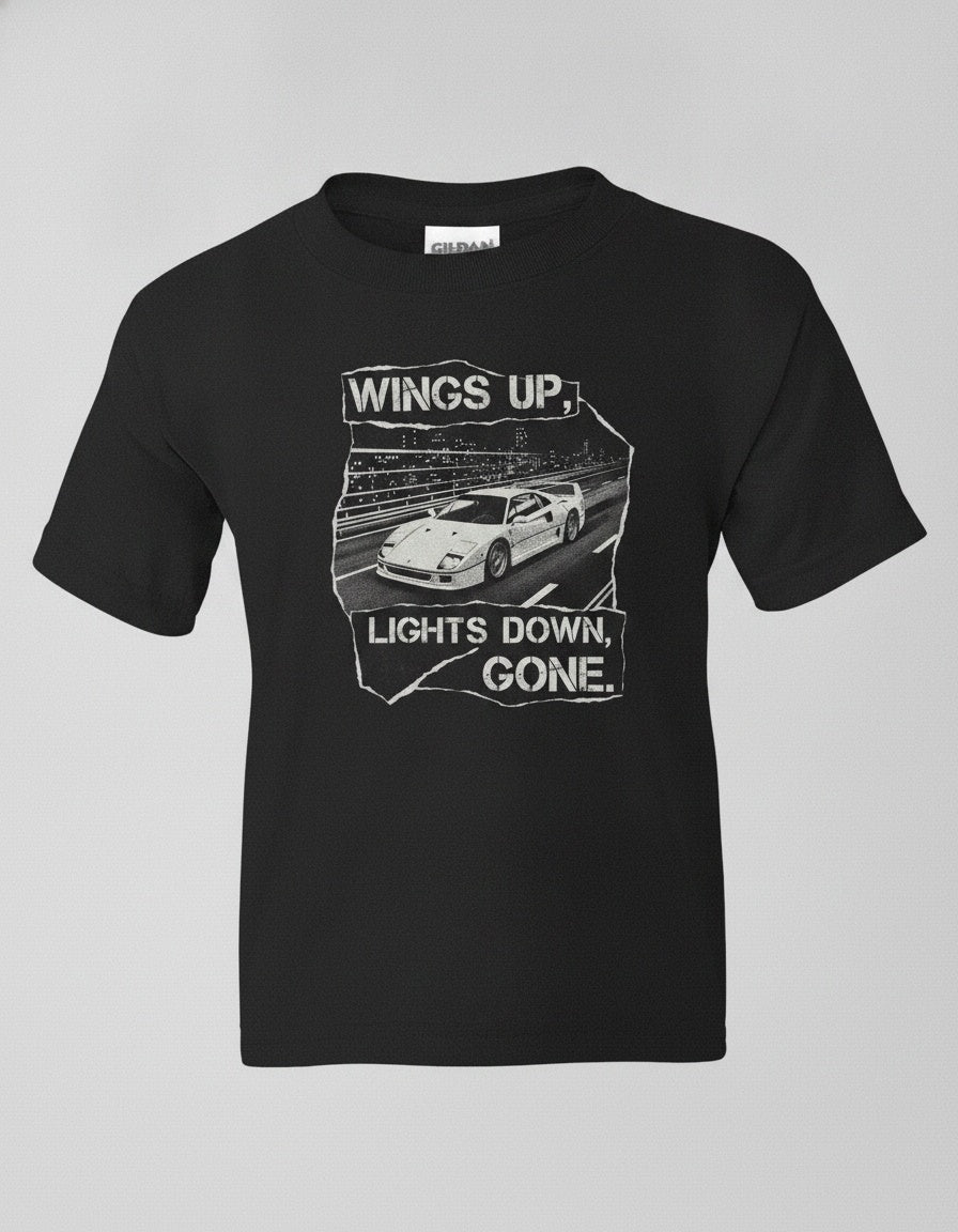 F40 Night Society Kids T-Shirt