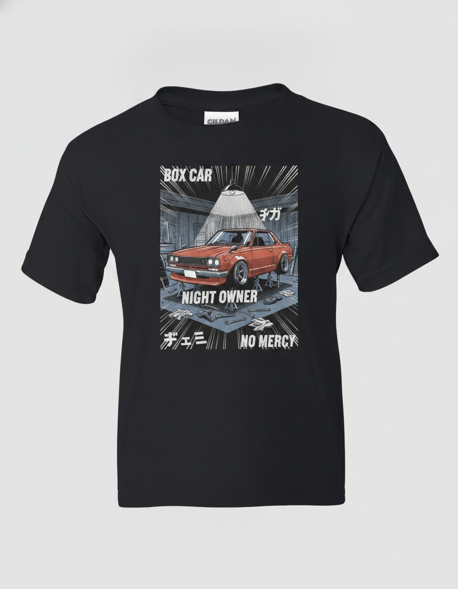 Hakosuka Skyline Anime Kids T-Shirt