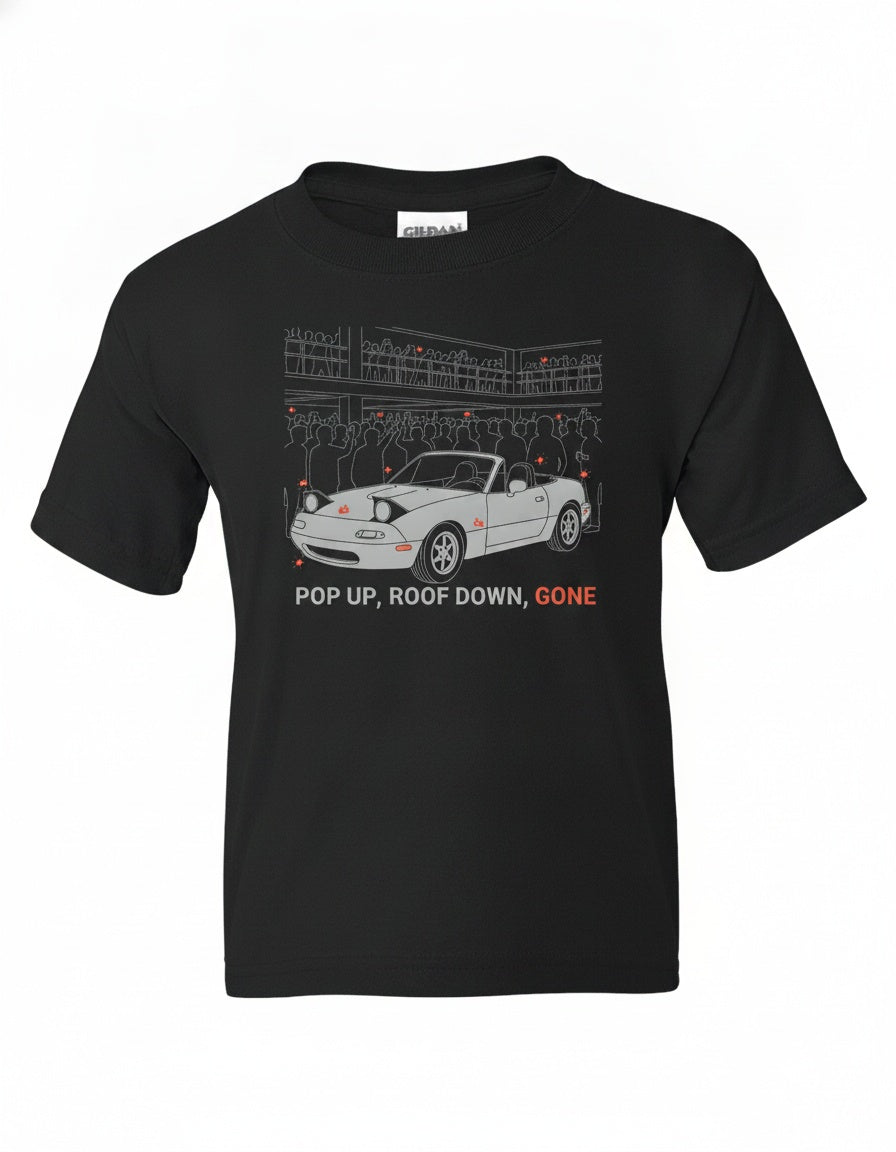 NA Miata Nightshift Kids T-Shirt