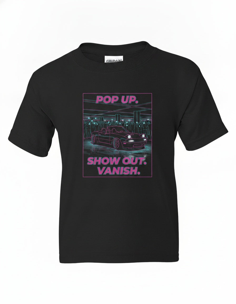 NA Miata Night Rider Kids T-Shirt