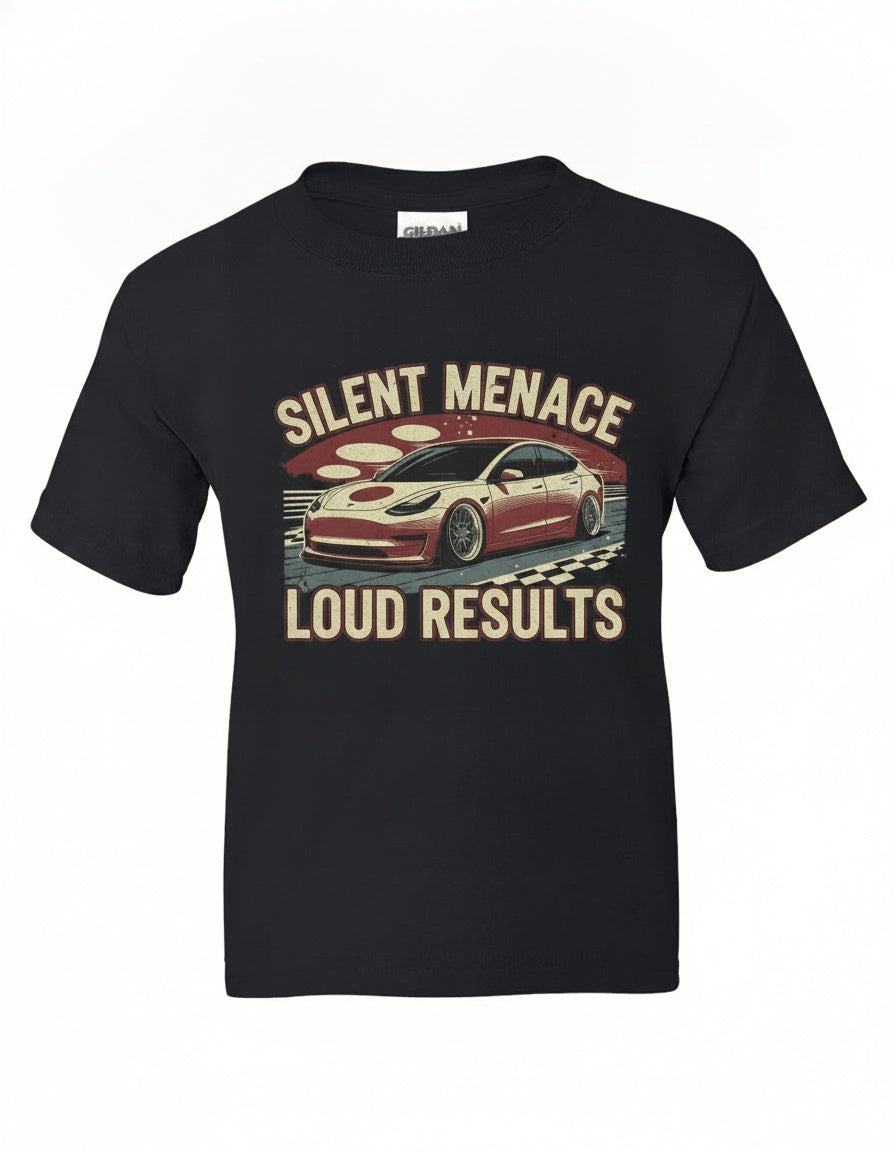 Model 3 Performance Nightshift Kids T-Shirt