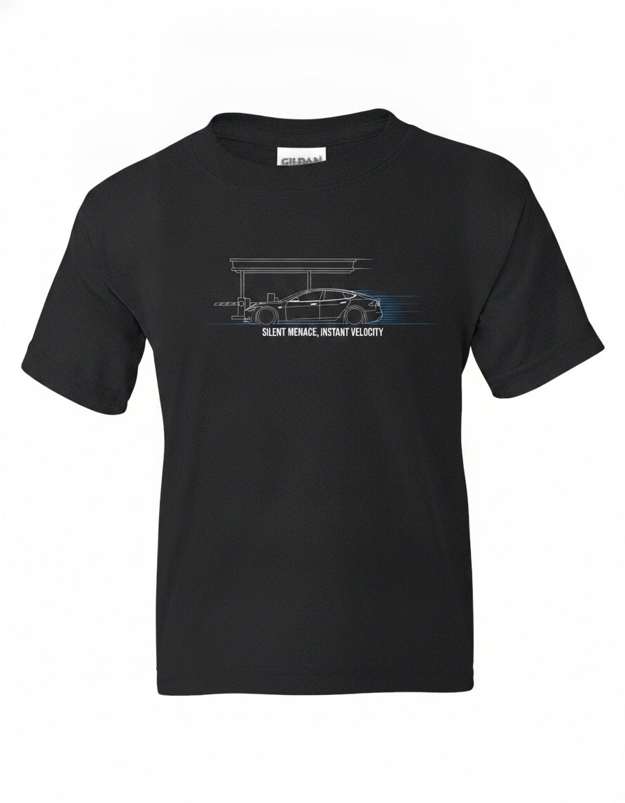 Model S Plaid Society Kids T-Shirt