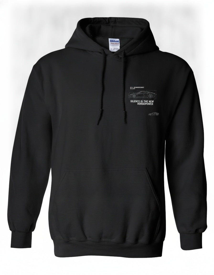 Tesla Roadster Midnight Run Hoodie