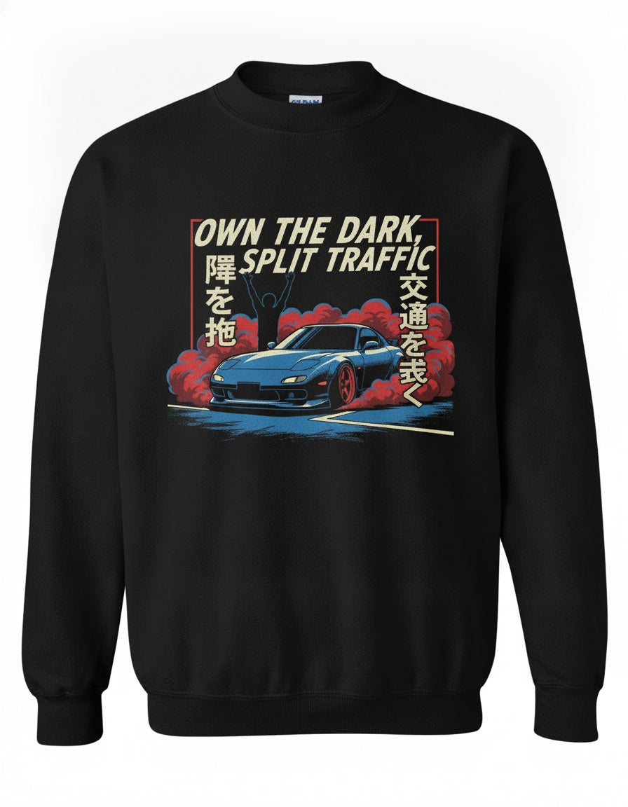 Widebody RX-7 Nightshade Crewneck Sweatshirt
