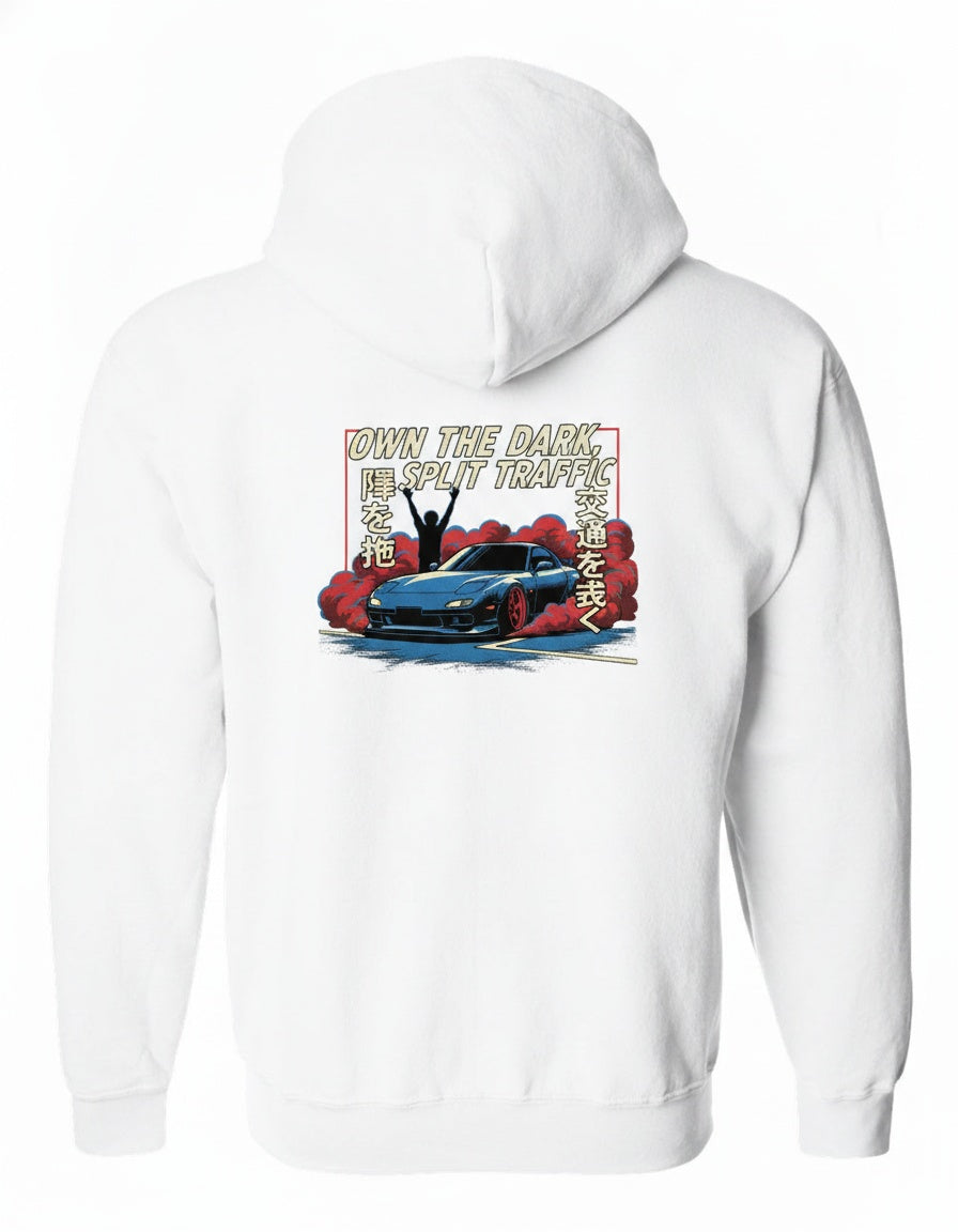 Widebody RX-7 Nightshade Zip Hoodie