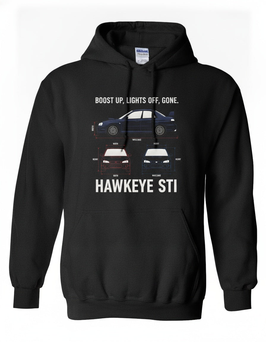 Hawkeye STI Nightshift Hoodie