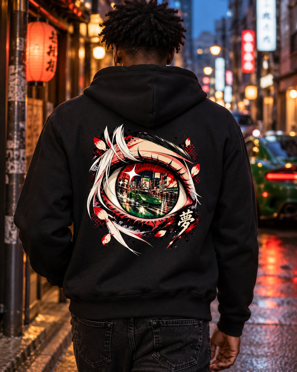 Lamborghini Huracán Anime Girl Shirt, Hoodie & More Zip Hoodie Black worn hero