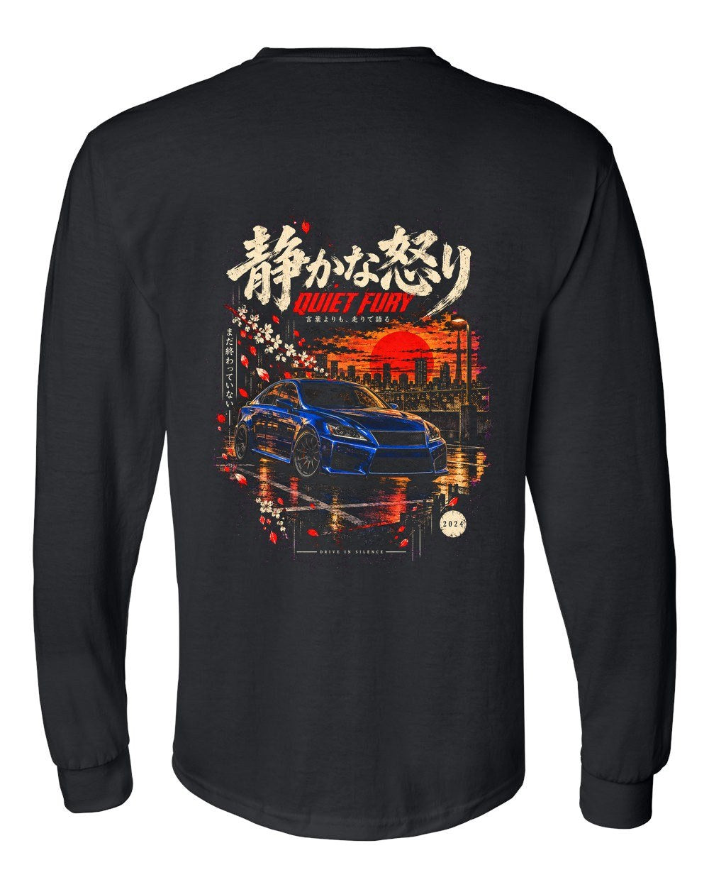 Lexus IS F Long Sleeve Black back