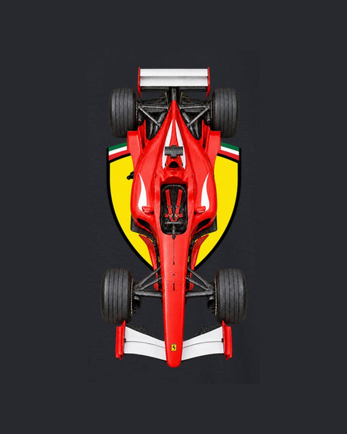 Ferrari F2002 2002 Classic F1 Overhead Poster Shirt, Formula 1 Tee design only
