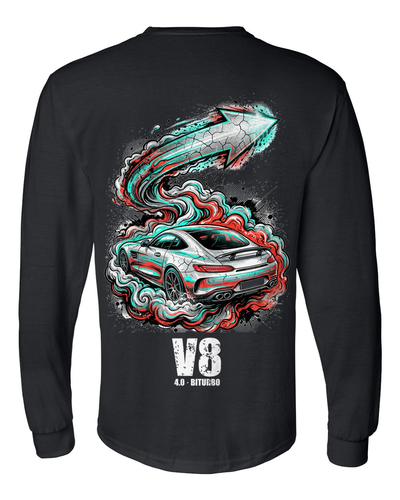 Mercedes-AMG GT Silver Arrow Long Sleeve T-Shirt