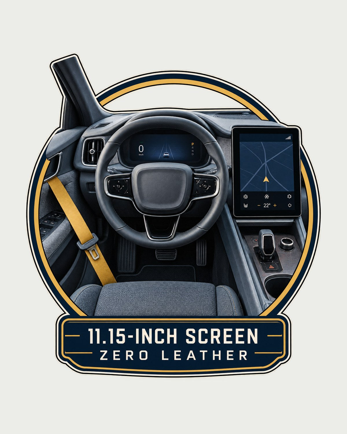Polestar 2 Interior Cockpit Screen Shirt, EV Owner Gift design only