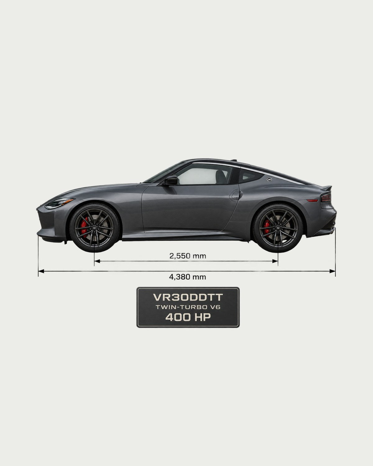 2024 Nissan Z NISMO Spec Panel Shirt, Dossier Print design only