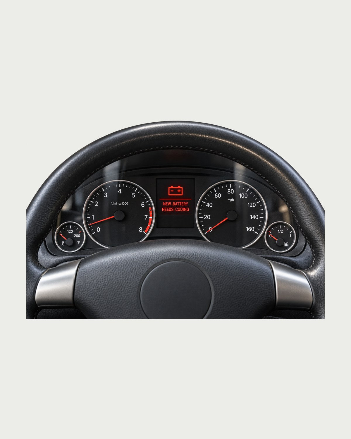 BMW E92 M3 Cockpit Gauge Shirt, New Battery Needs Coding design only