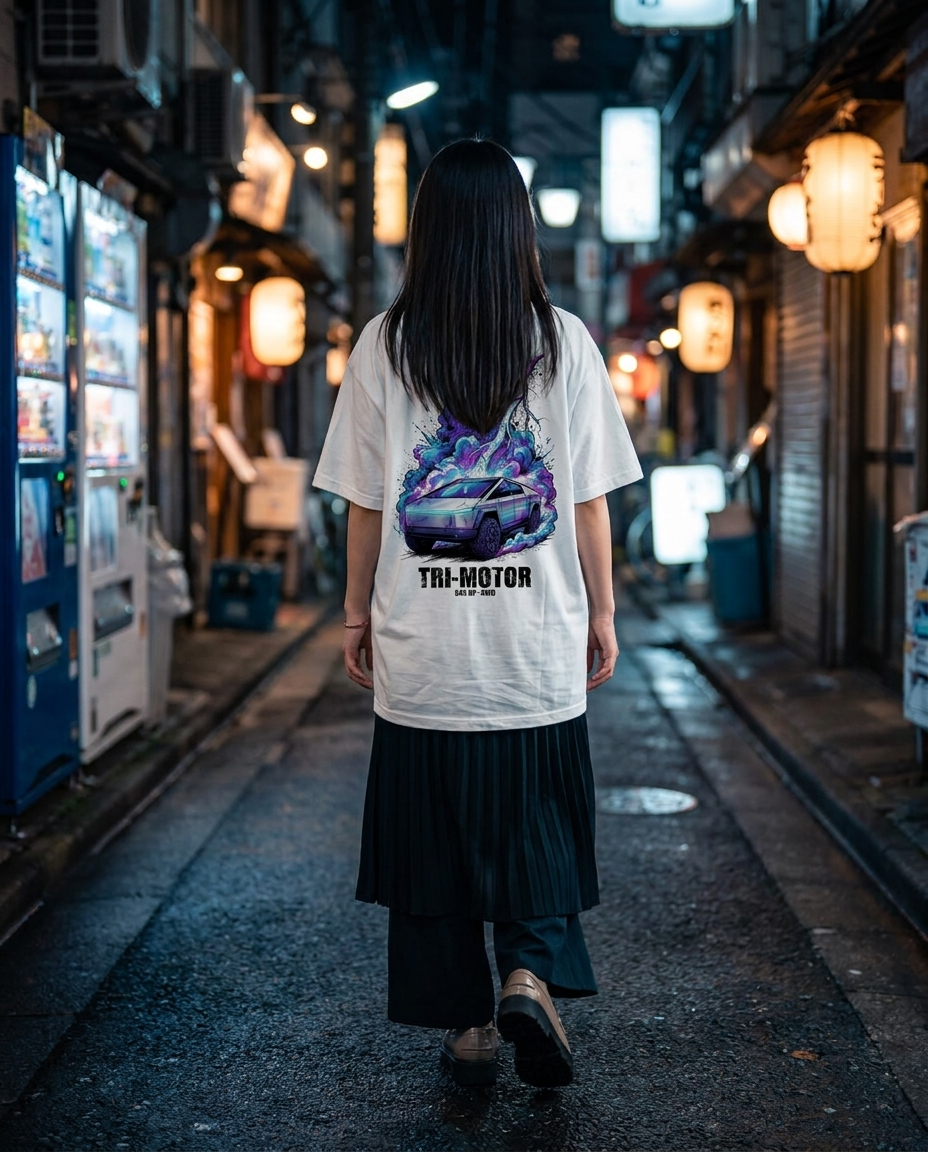 White T-Shirt street