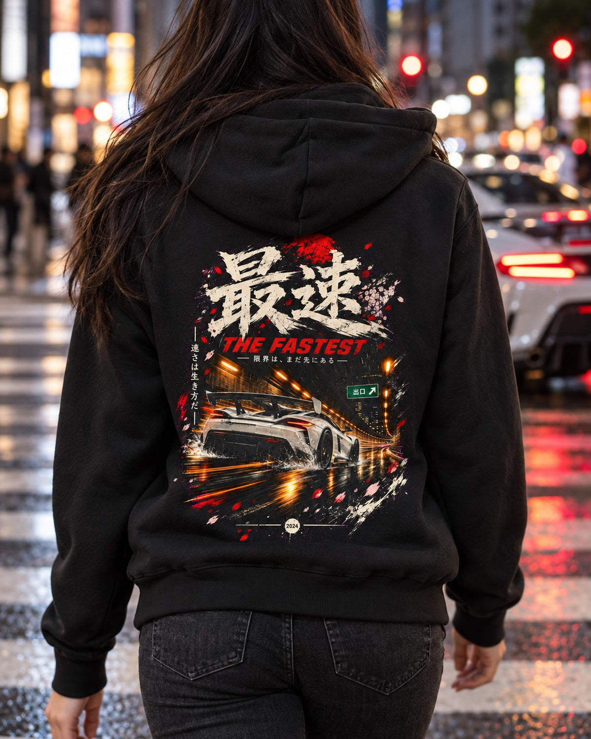 Koenigsegg Jesko The Fastest Shirt, Hoodie & More Zip Hoodie Black worn hero