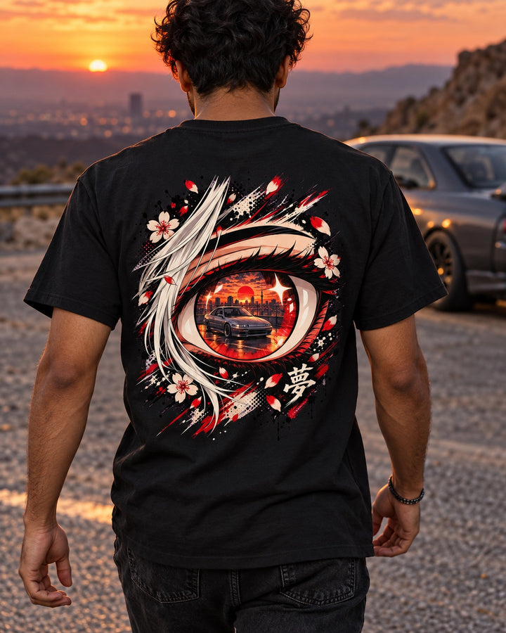 Honda Prelude BB Anime Girl Shirt, Hoodie & More T-Shirt Black worn hero