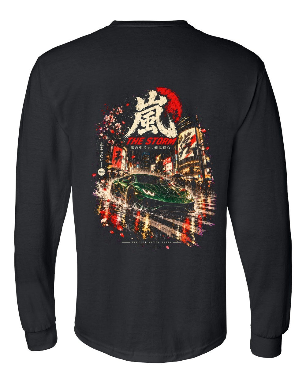 Lamborghini Huracán Long Sleeve Black back