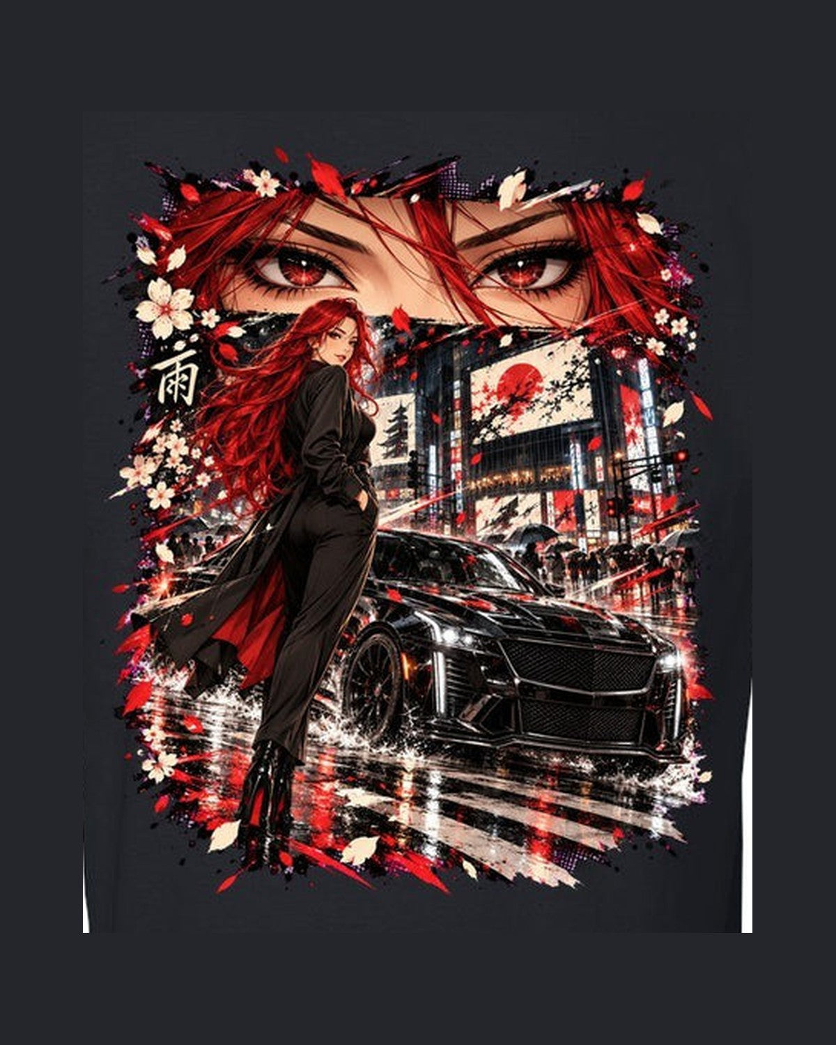 Cadillac CT5-V Blackwing Anime Girl Shirt, Hoodie & More design only