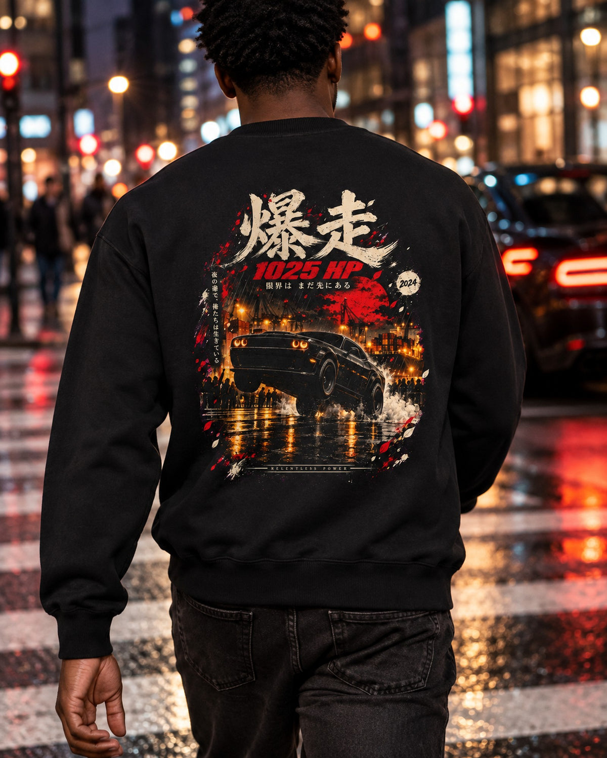 Dodge Demon 170 1025 HP Shirt, Hoodie & More Crewneck Black worn hero