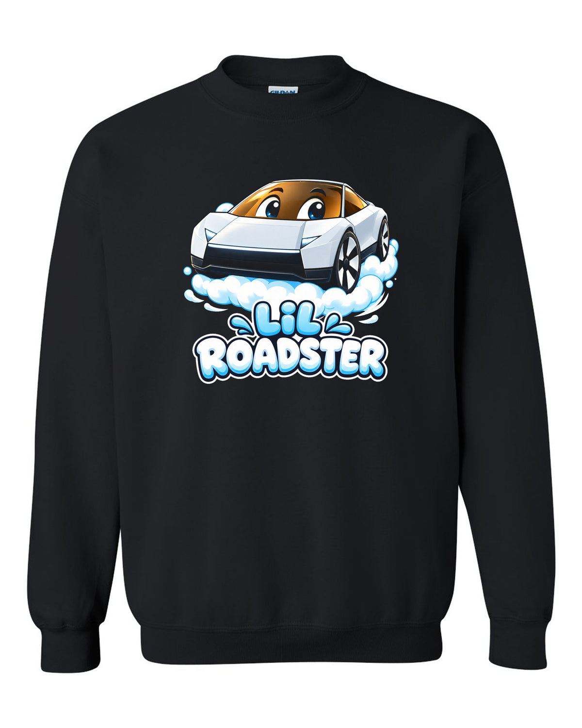 Lil Roadster Crewneck Black front