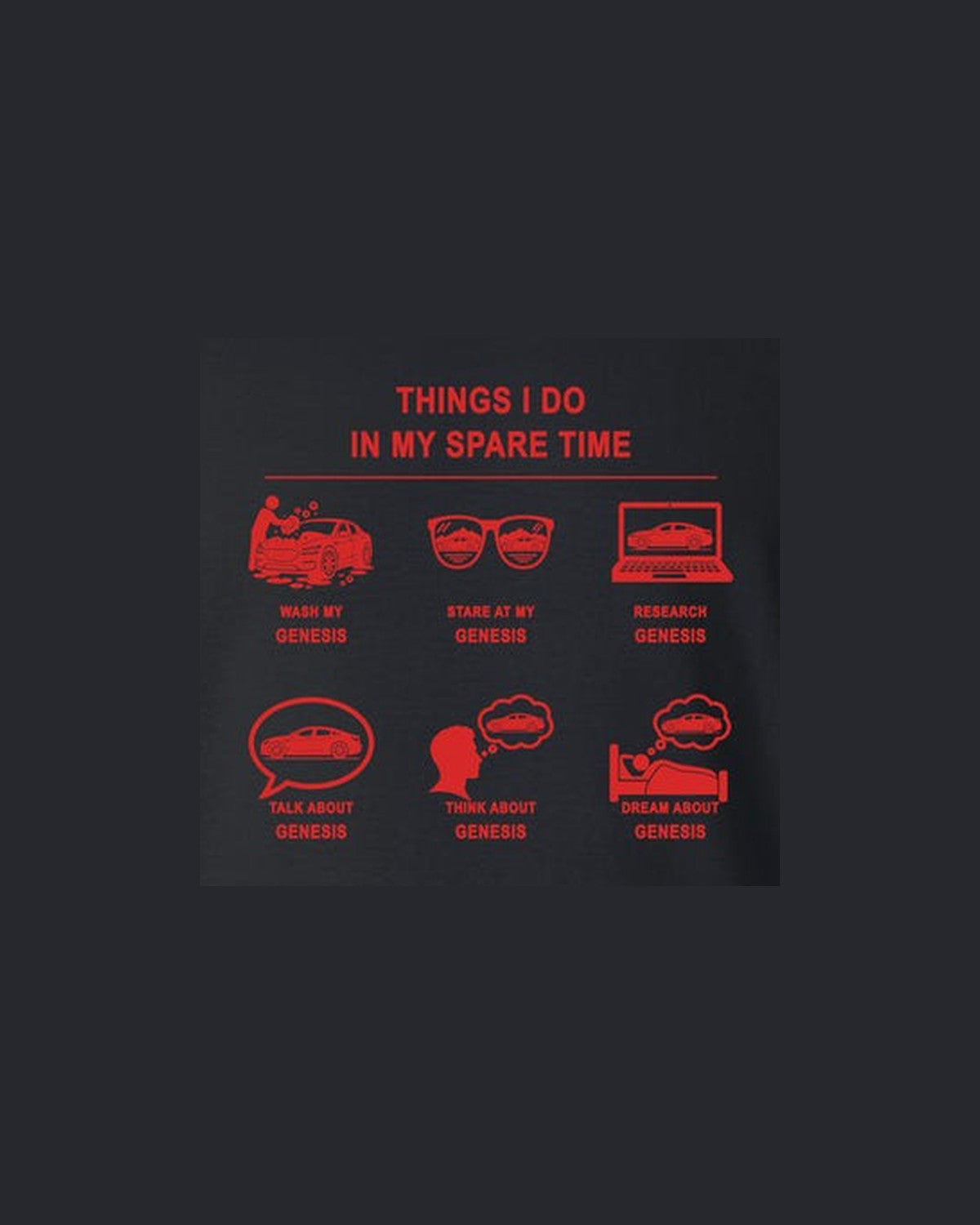 Genesis Things I Do Shirt, Hoodie & More design only