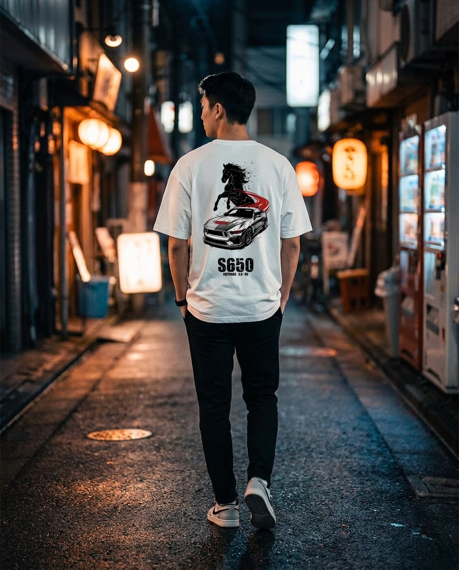 White T-Shirt street