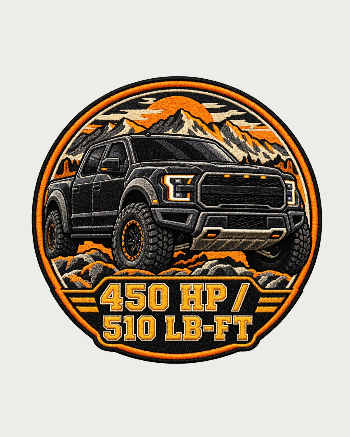 Gen 2 Ford F-150 Raptor P552 Varsity Crest Shirt design only