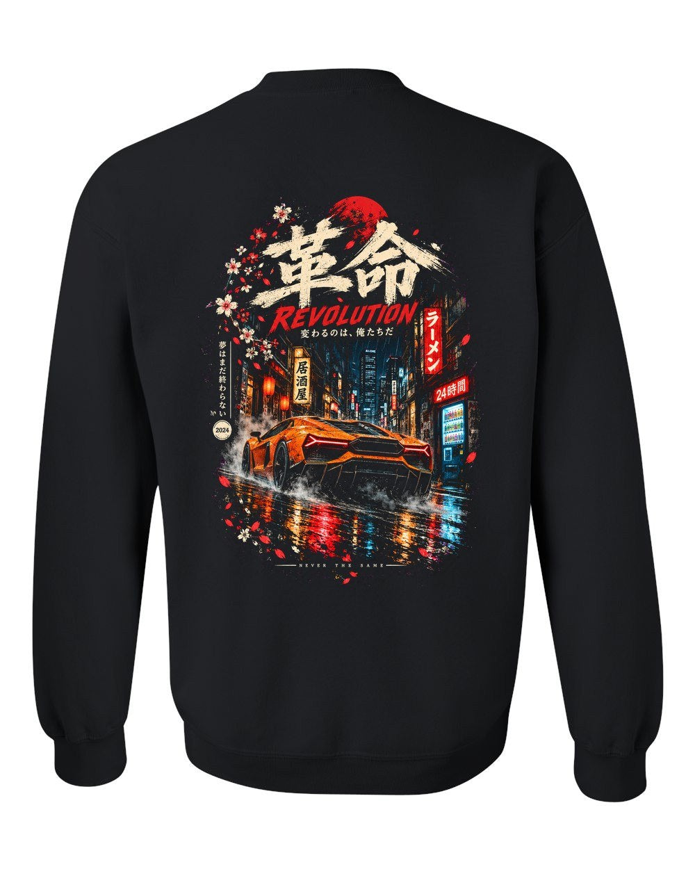 Lamborghini Revuelto Crewneck Black back