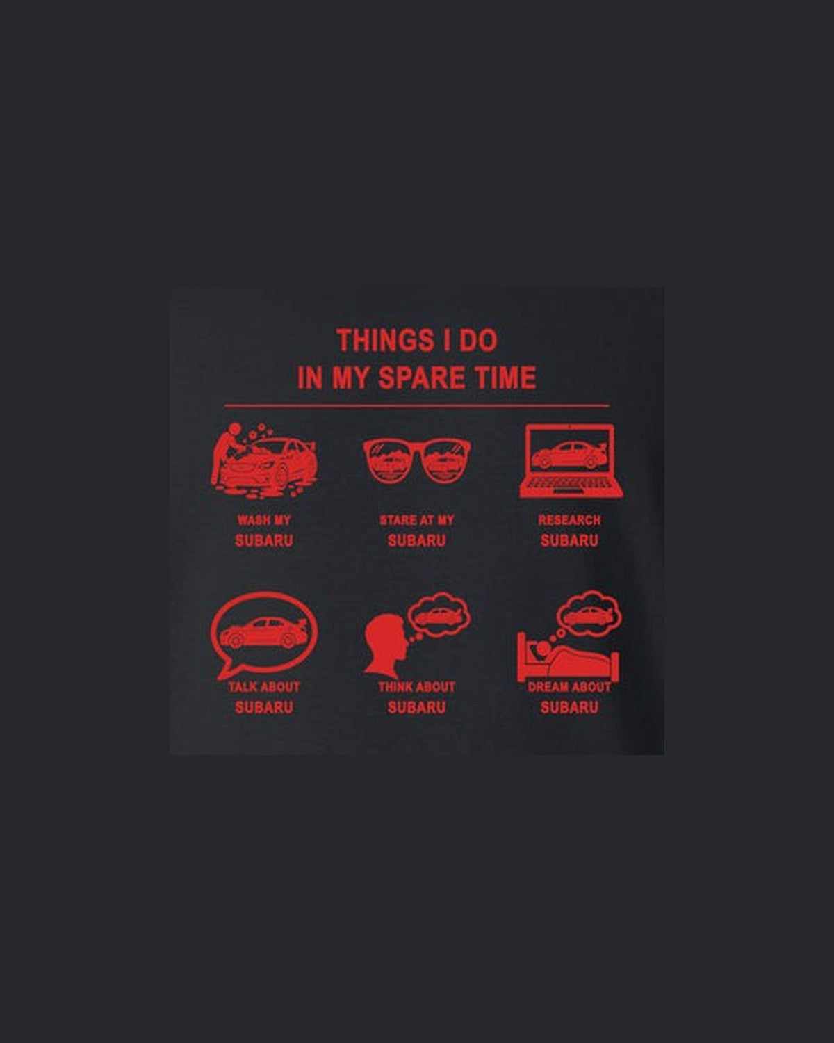 Subaru Things I Do Shirt, Hoodie & More design only