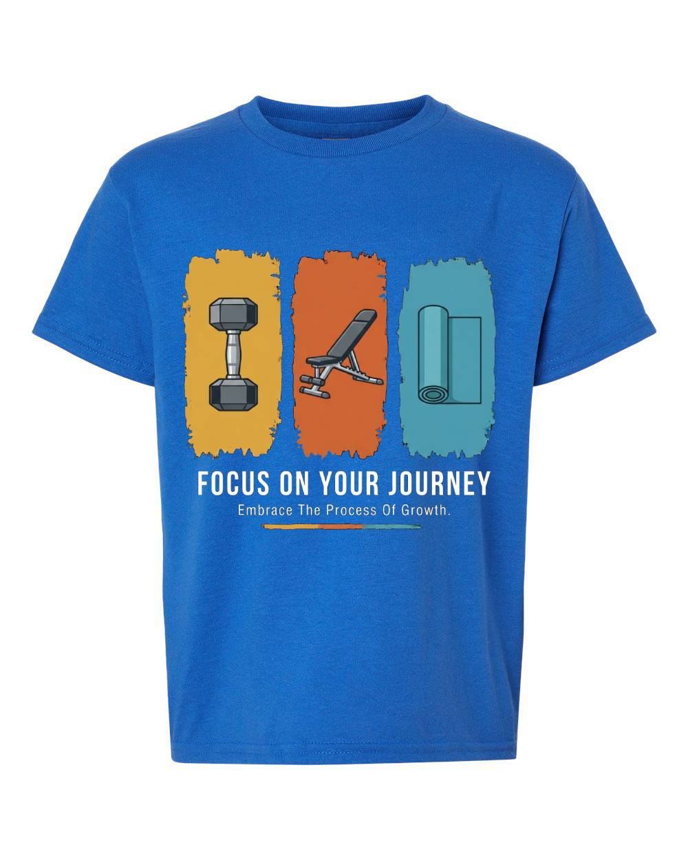 Focus On Your Journey Kids T-Shirt