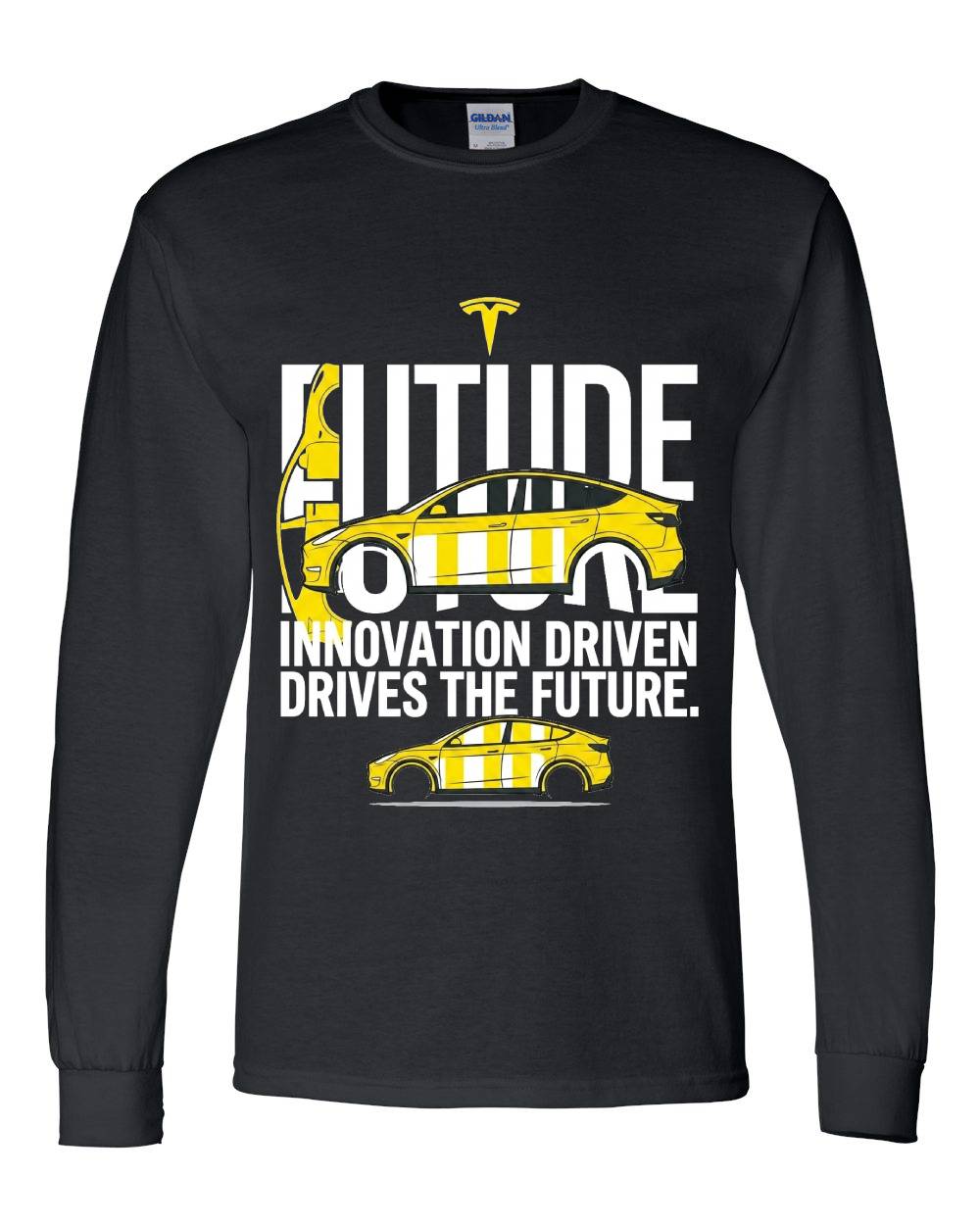Future Tesla Long Sleeve T-Shirt