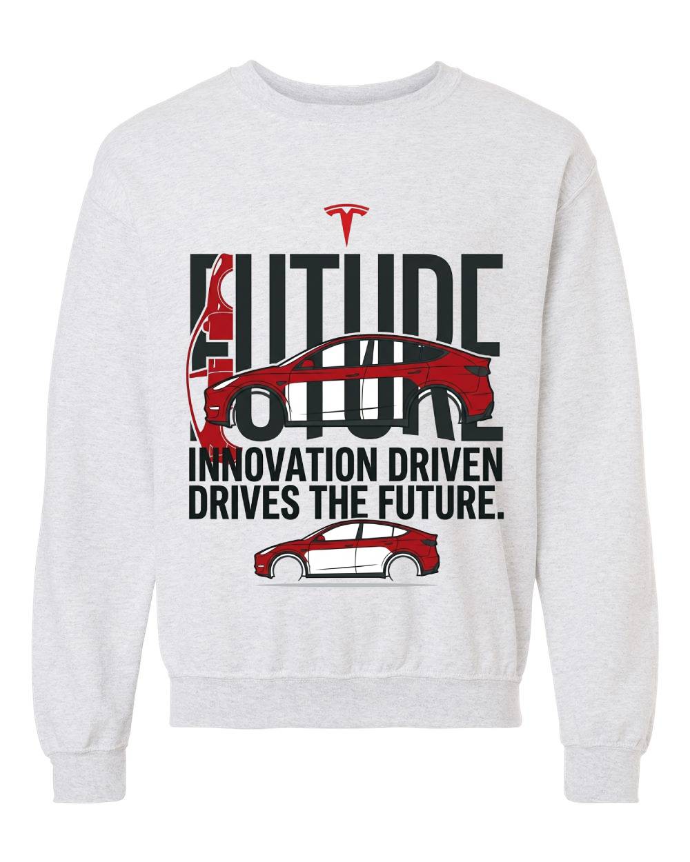 Tesla Future Innovation Crewneck Sweatshirt