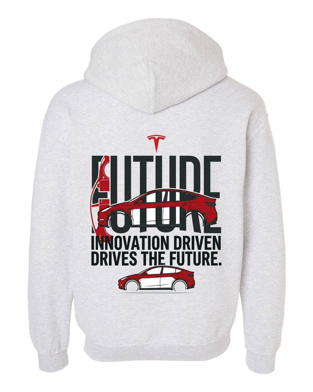 Future Tesla Zip-Up Hoodie