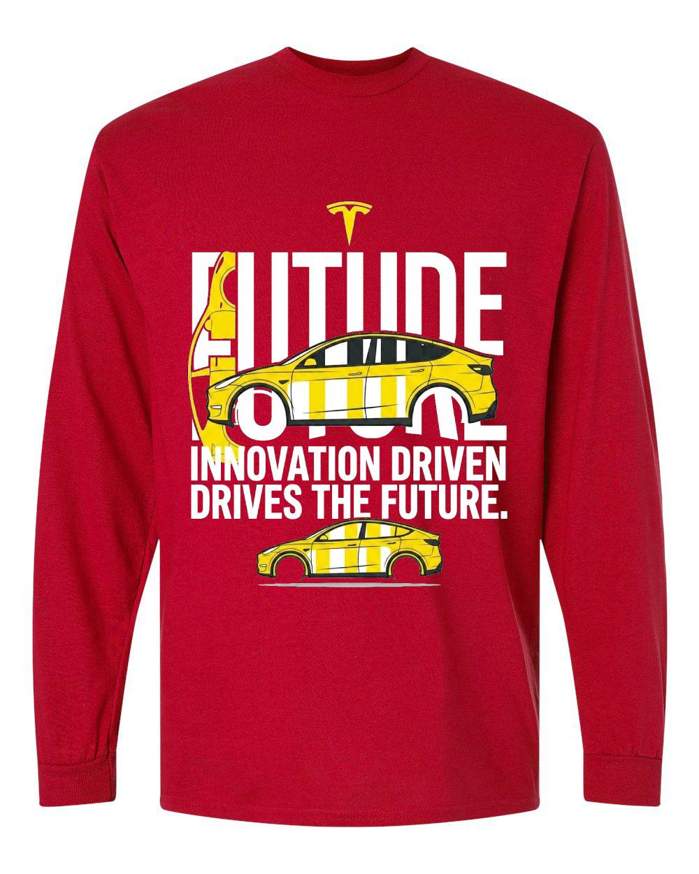 Future Tesla Long Sleeve T-Shirt
